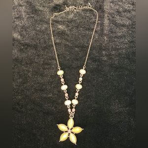 Yellow flower Neckalce